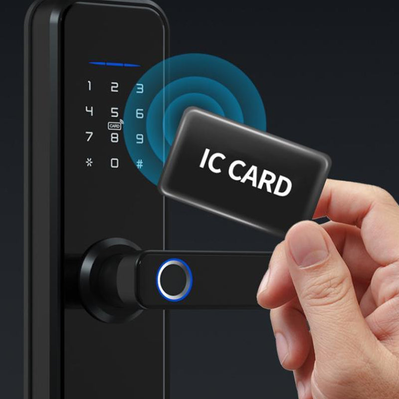 Electronic Wireless Fingerprint Recognition Smart Key Entry Door Lock