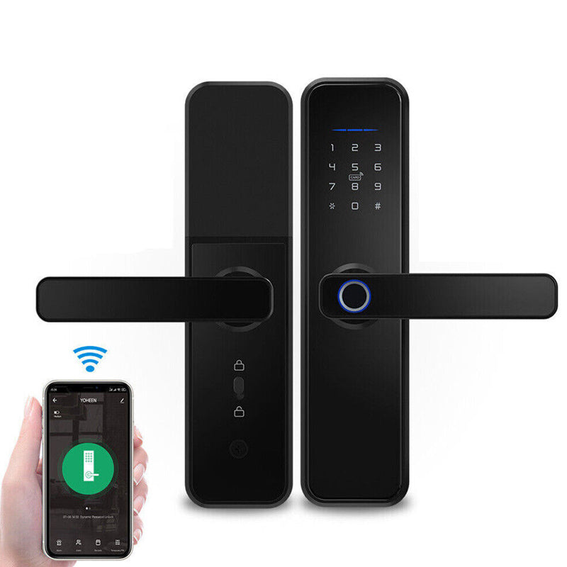 Electronic Wireless Fingerprint Recognition Smart Key Entry Door Lock