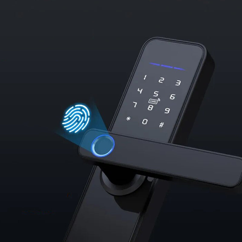 Electronic Wireless Fingerprint Recognition Smart Key Entry Door Lock
