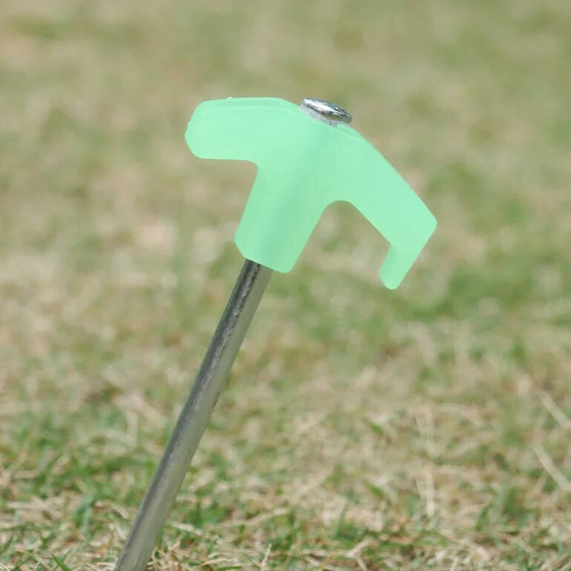 15 Pcs Pegs Screw-in Tent Camping Stakes Outdoor Camping Essentials