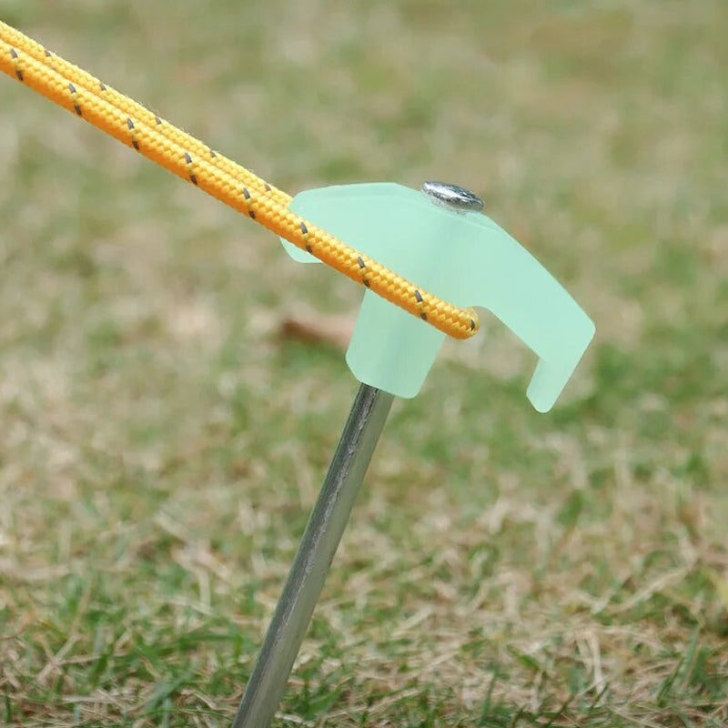 15 Pcs Pegs Screw-in Tent Camping Stakes Outdoor Camping Essentials