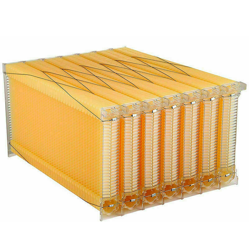 7 Pcs Unassembled Sheets Beehive Wooden Frames Beekeeping Supplies