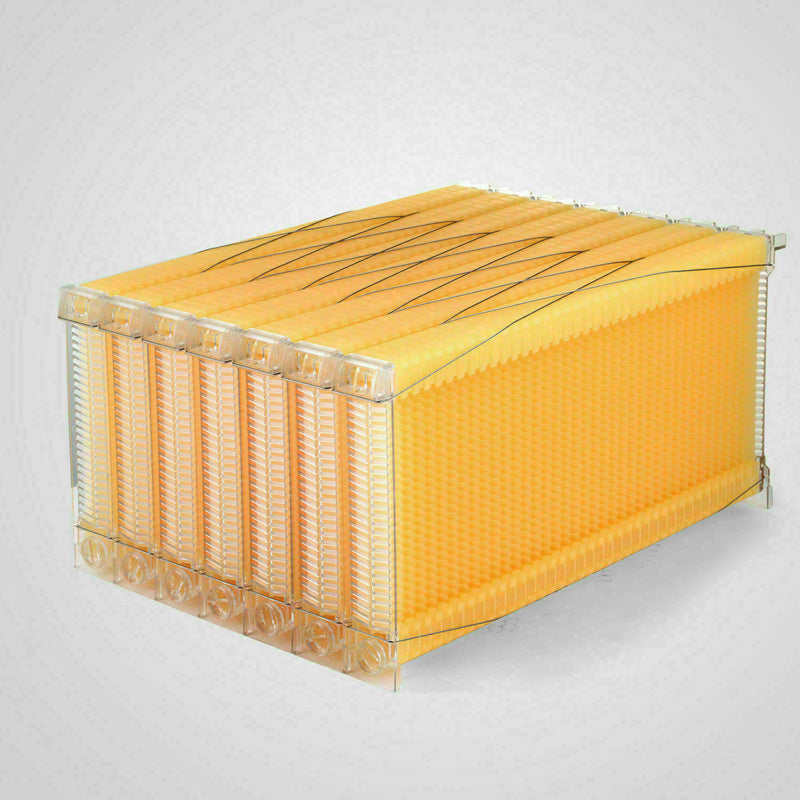 7 Pcs Unassembled Sheets Beehive Wooden Frames Beekeeping Supplies