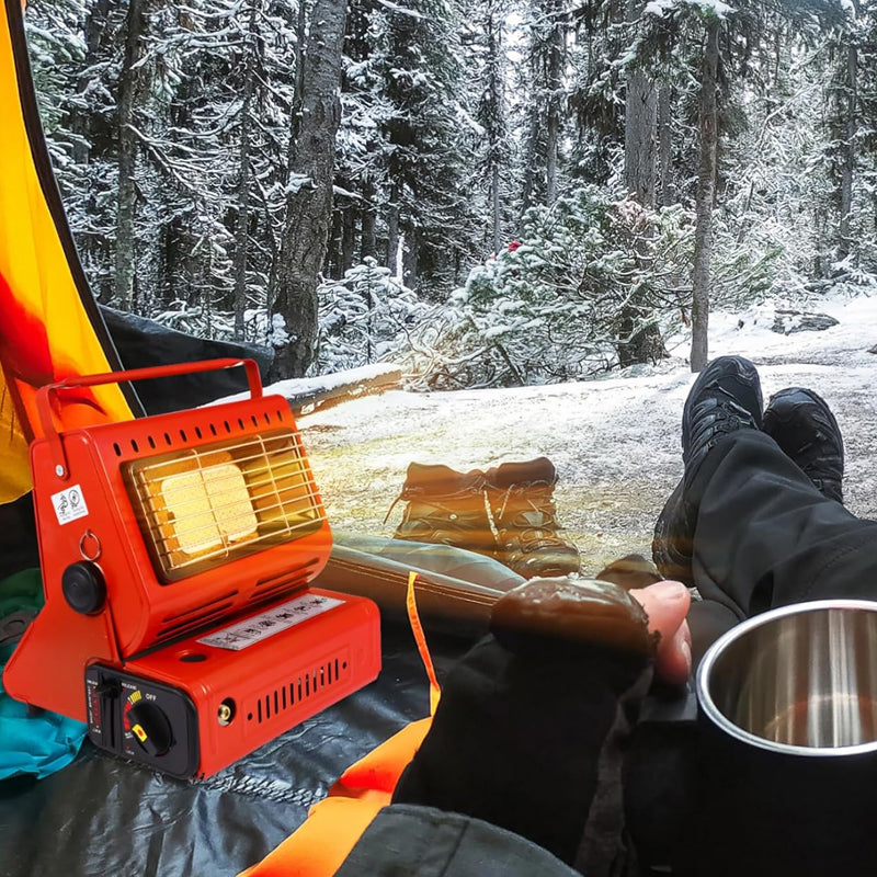 Butane Gas Heater Portable Camping Stove Outdoor Hiking Survival Essential