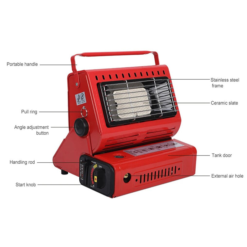 Butane Gas Heater Portable Camping Stove Outdoor Hiking Survival Essential