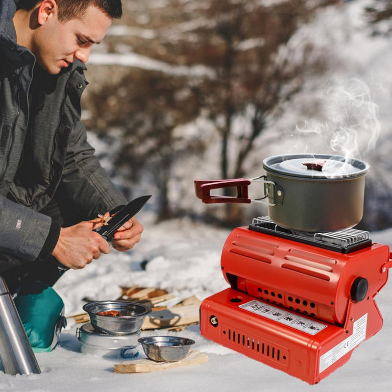 Butane Gas Heater Portable Camping Stove Outdoor Hiking Survival Essential