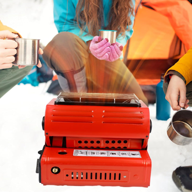 Butane Gas Heater Portable Camping Stove Outdoor Hiking Survival Essential