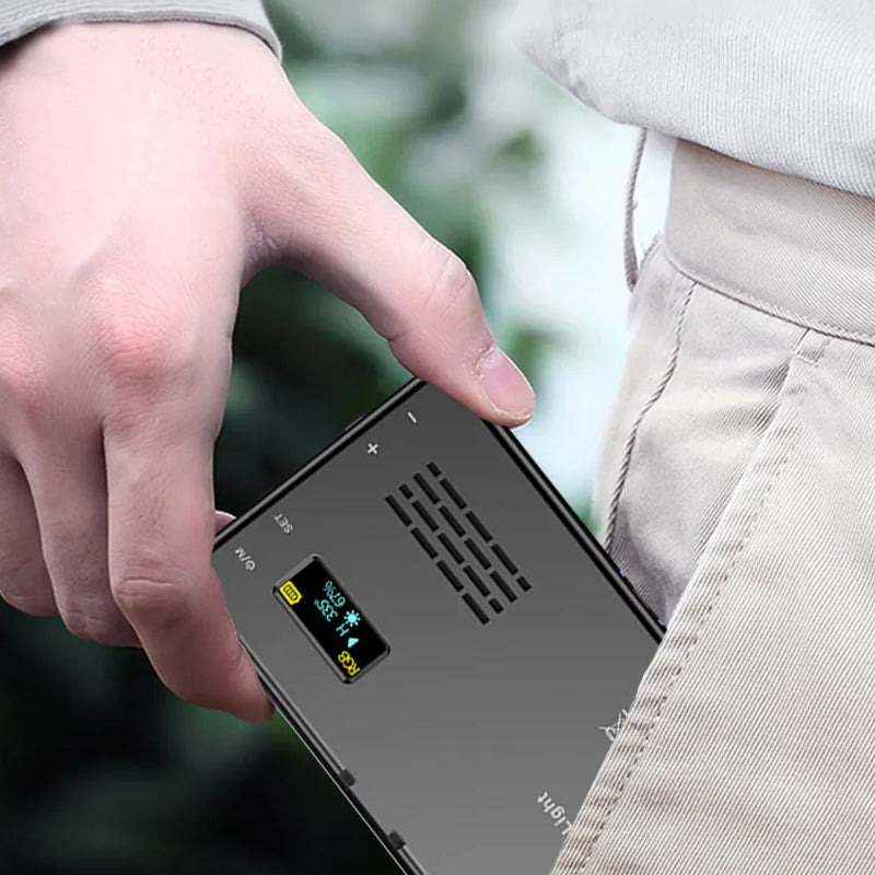 RGB LED Video Light Photography Fill Camera Lighting Panel- USB Rechargeable