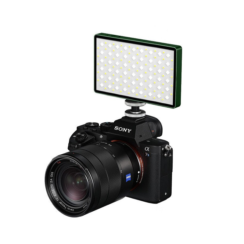 RGB LED Video Light Photography Fill Camera Lighting Panel- USB Rechargeable