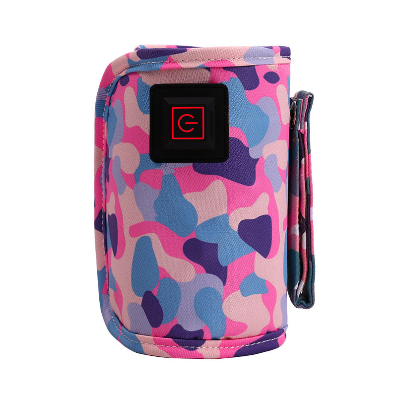 3 Temperature Insulated Milk Baby Bottle Warmer- USB Plugged-in