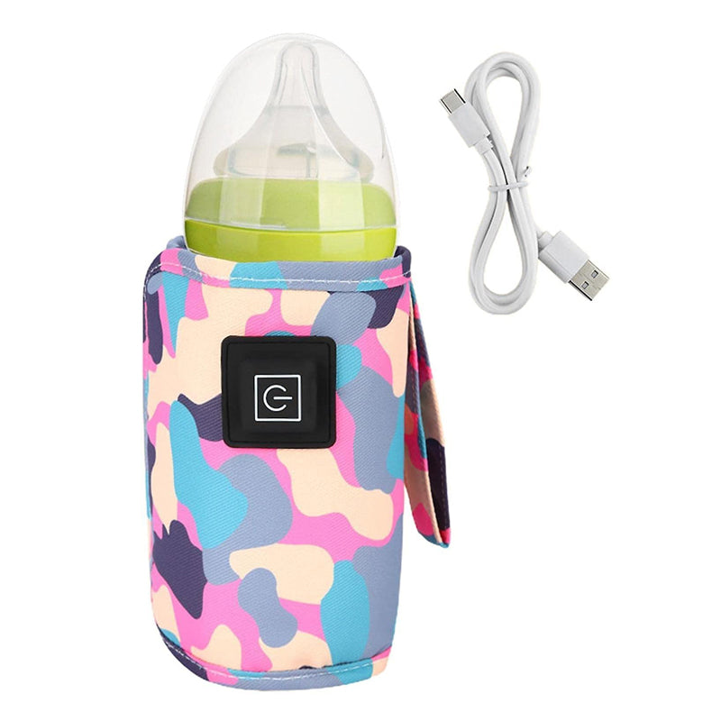 3 Temperature Insulated Milk Baby Bottle Warmer- USB Plugged-in