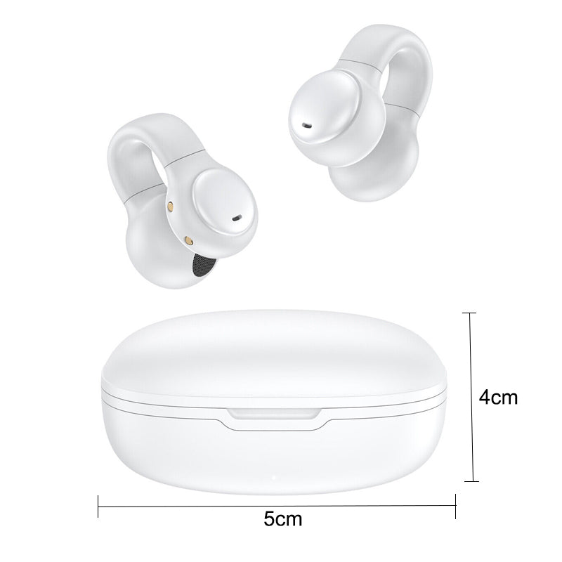 Ear Hanging Design Long Battery Life Wireless Headphones- USB Rechargeable
