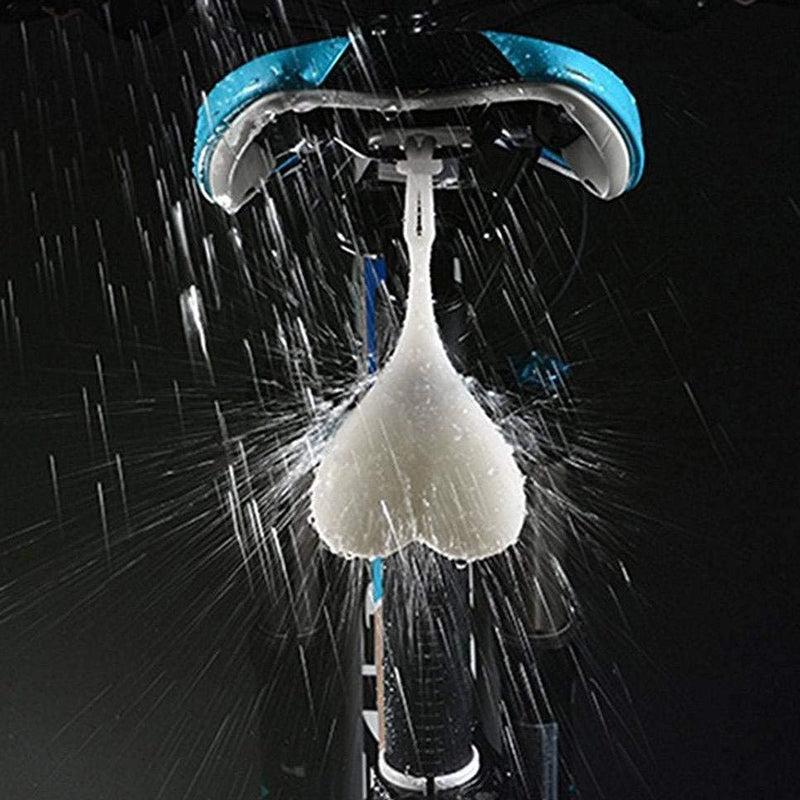 Silicone Heart Shape Cycling Lights for Bicycle LED Indicator Tail Lights