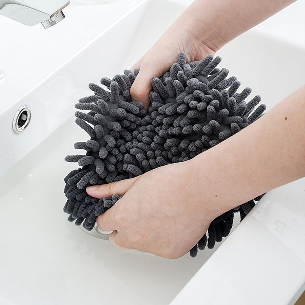 CLEANFOK Triangular Window Wall Cleaner Mop - High Reach Cleaning Made Easy