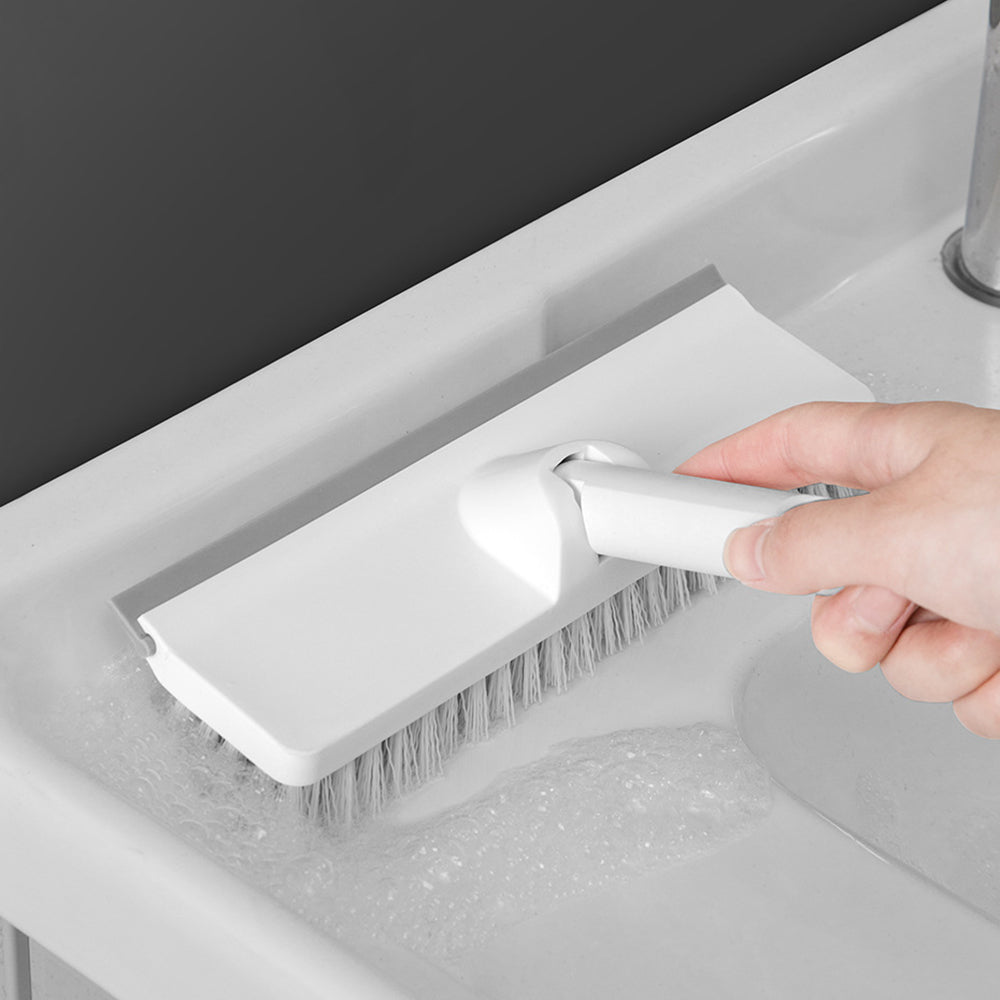CLEANFOK 2-in-1 Adjustable Floor Cleaning Brush - Versatile and Efficient Floor Scrubbing