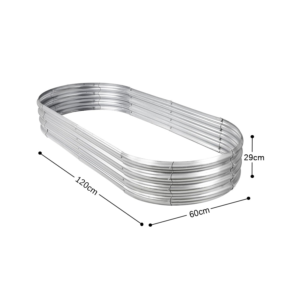 GREENHAVEN Raised Garden Bed Outdoor Galvanized Planter Boxes