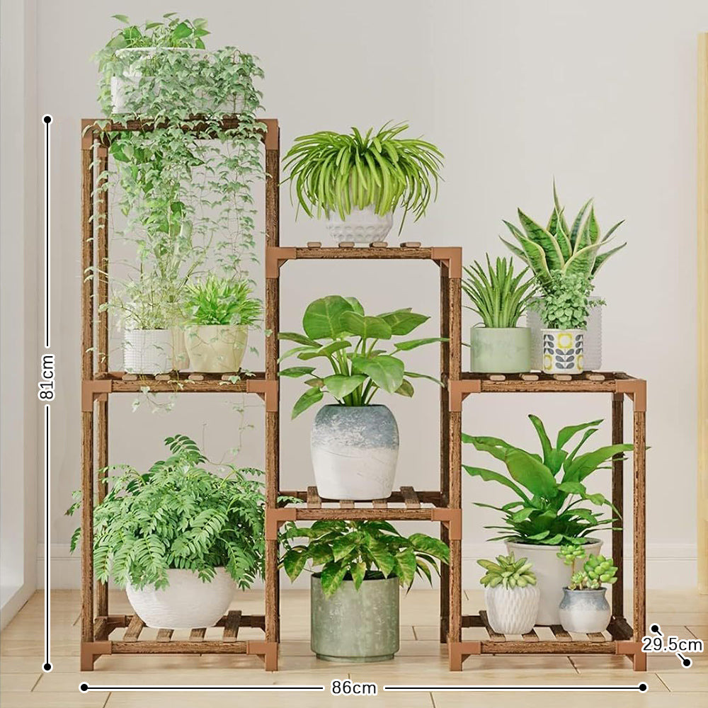 GREENHAVEN Multi-layer Wooden Plant Stand
