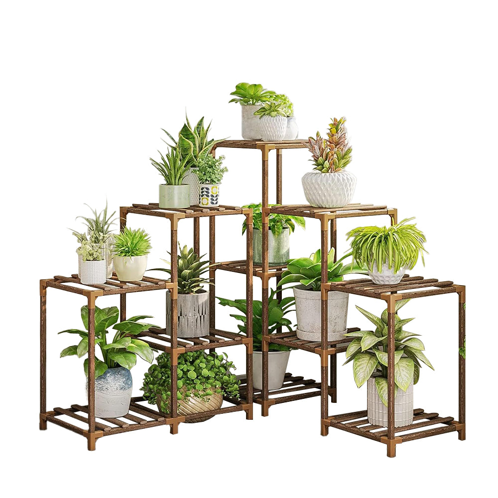 GREENHAVEN Multi-layer Wooden Plant Stand