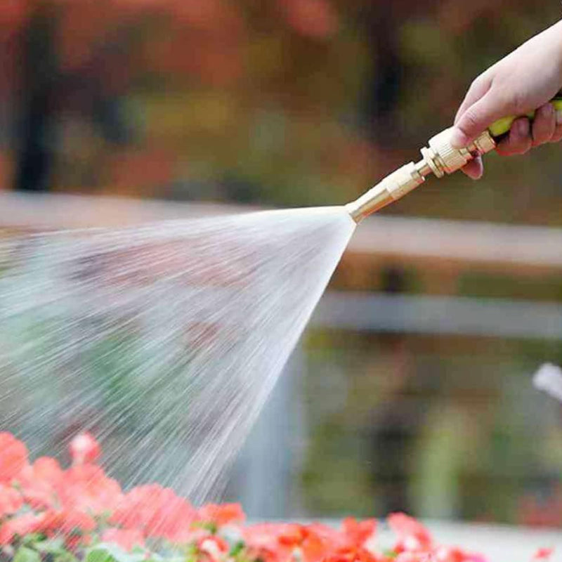 High-Pressure Jet Spray Brass Booster Water Spray Nozzle and Connector