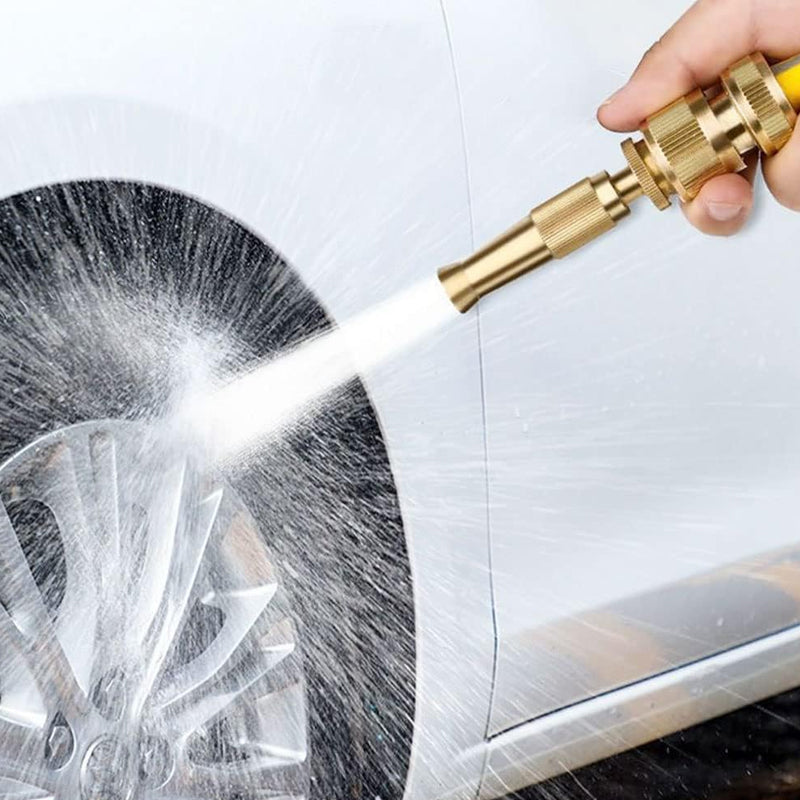 High-Pressure Jet Spray Brass Booster Water Spray Nozzle and Connector