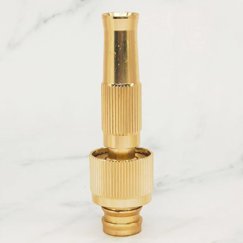 High-Pressure Jet Spray Brass Booster Water Spray Nozzle and Connector