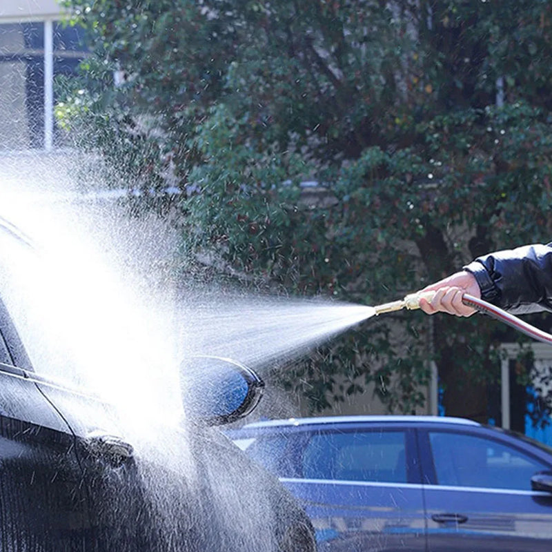 High-Pressure Jet Spray Brass Booster Water Spray Nozzle and Connector