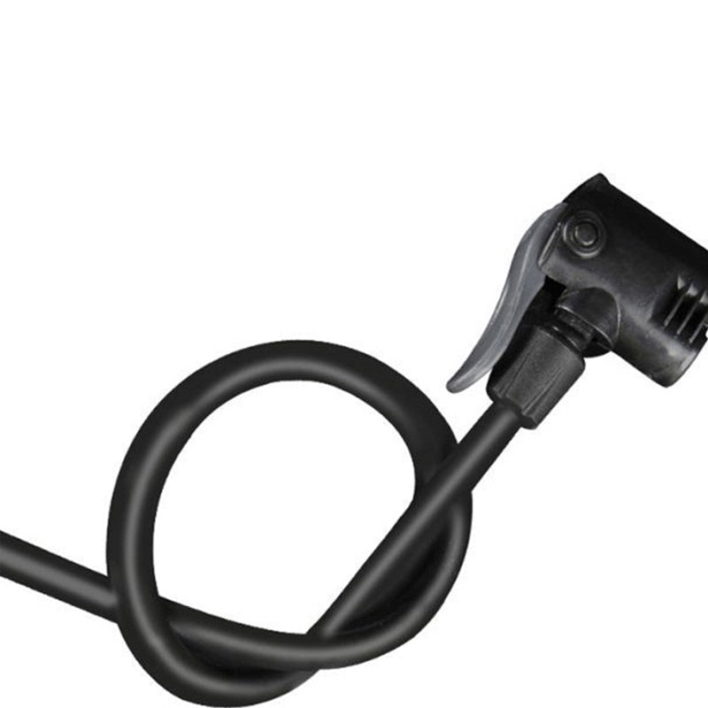 Bike Floor Pump Portable Anti-Slip Tyre Inflator with Pressure Gauge