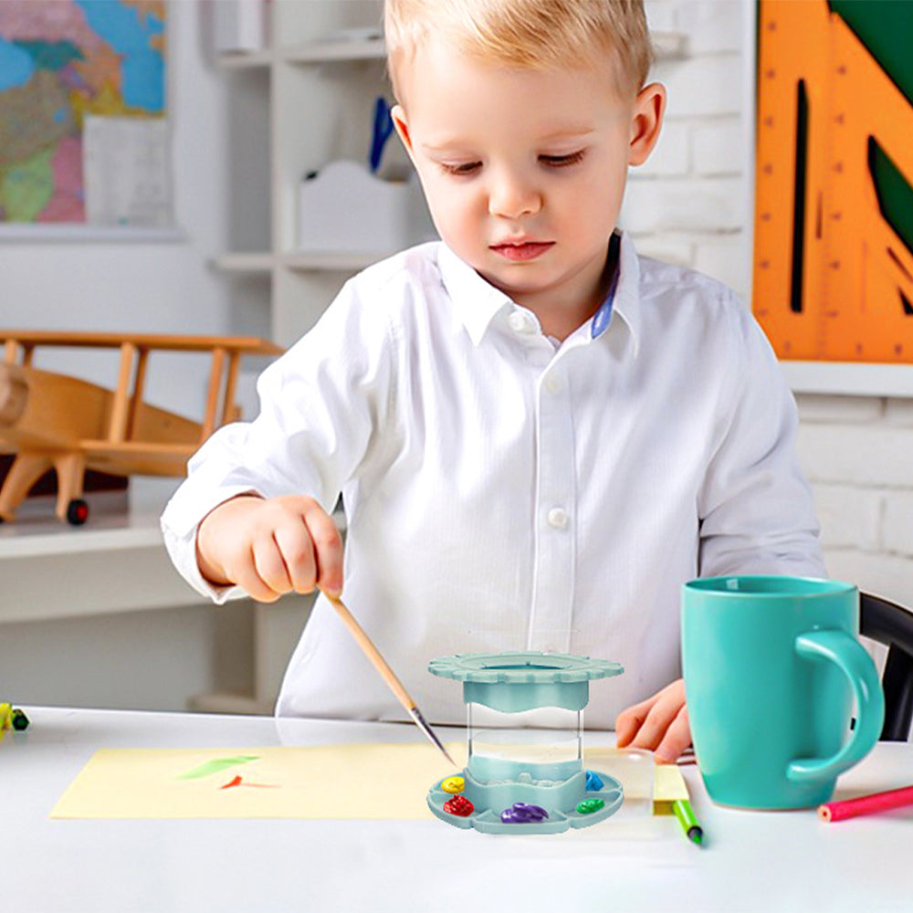 Ultimate All-in-One Paint Brush Cleaner Rinse Cup