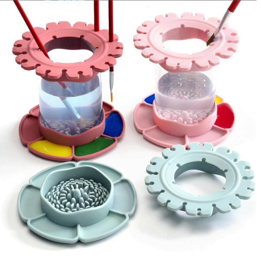 Ultimate All-in-One Paint Brush Cleaner Rinse Cup