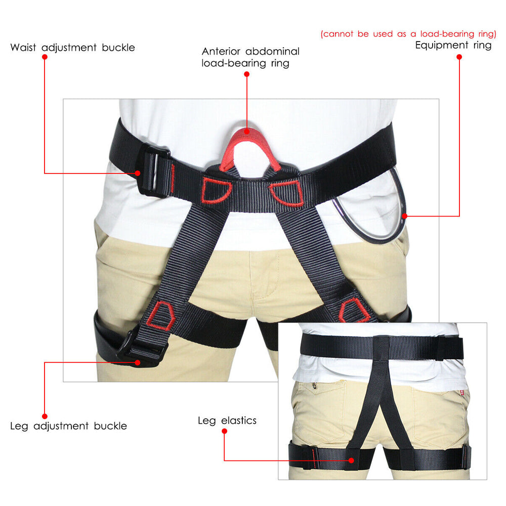 Outdoor Safety Rock Climbing Harness Belt Protection Equipment