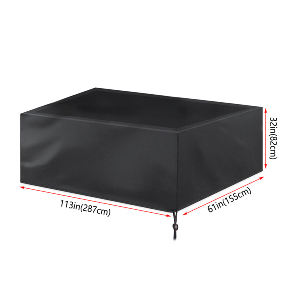 Drawstring Fitted Waterproof Dustproof Billiard Pool Table Cover