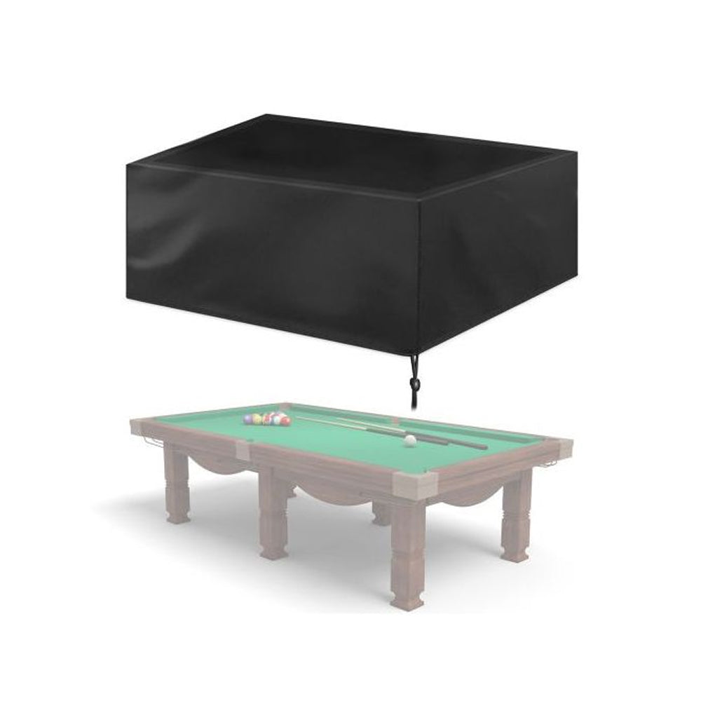 Drawstring Fitted Waterproof Dustproof Billiard Pool Table Cover
