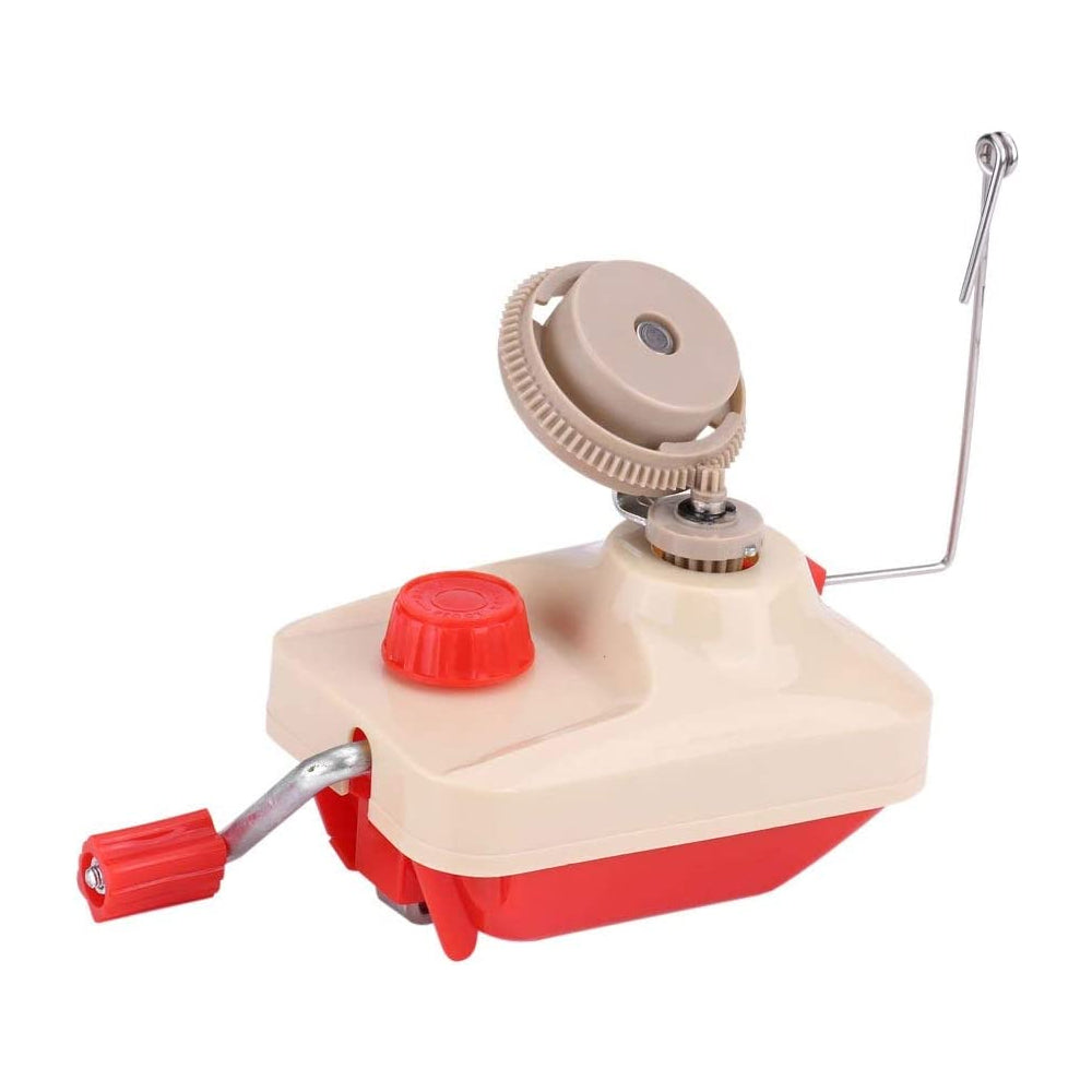 Manually Operated Yarn Winding Machine with Plastic Rod