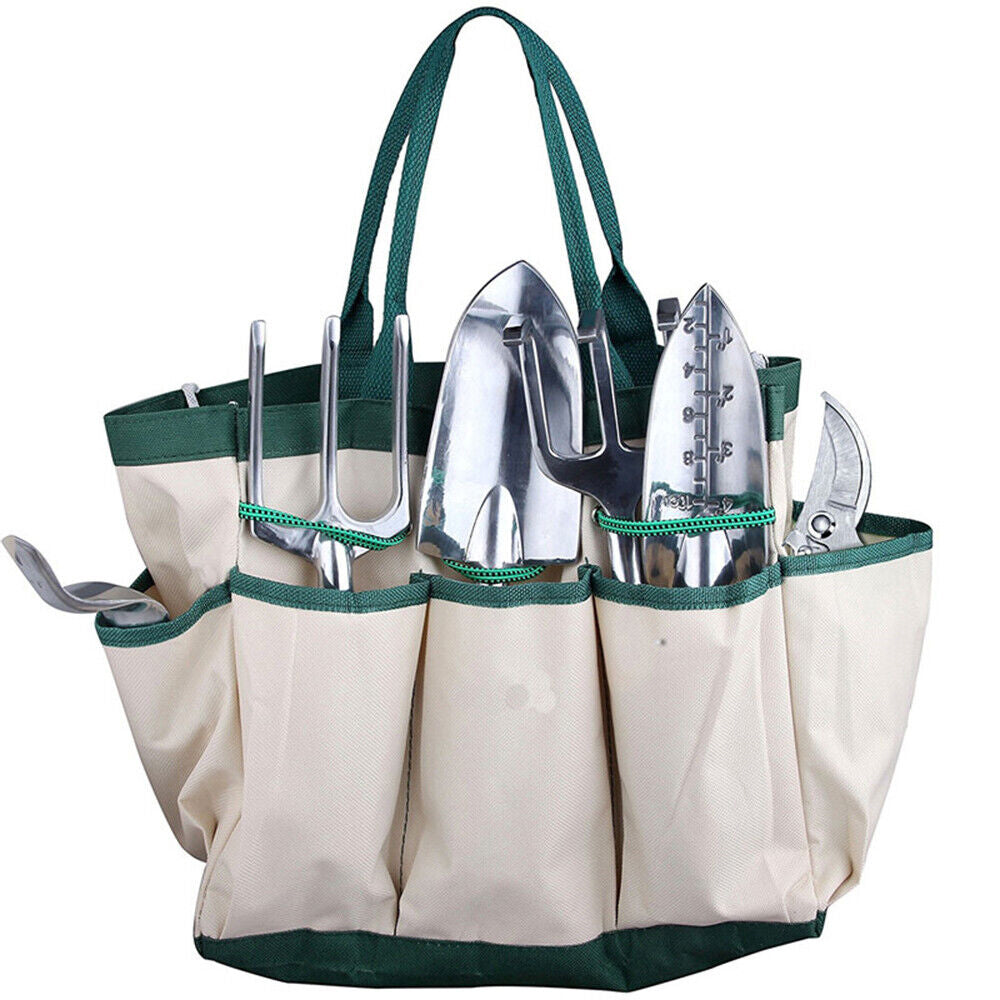 Set of 7 Garden Tools Planting Grafting Kit with Storage Bag