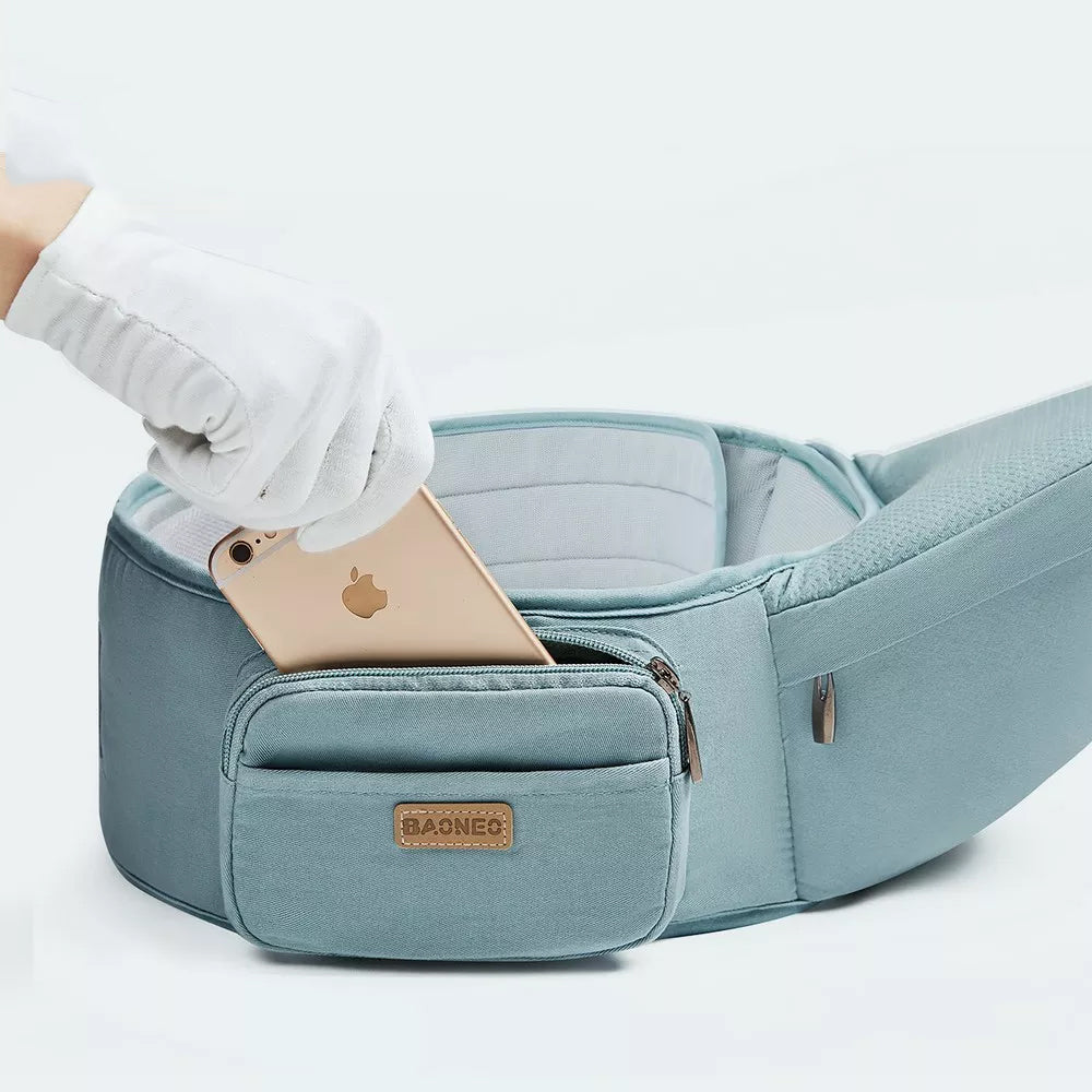 Adjustable Ergonomic Infant Baby Carrier With Hip Seat