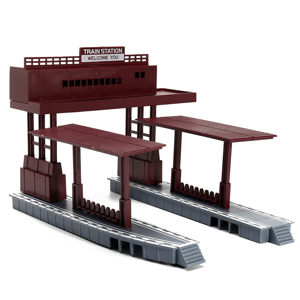 Electric Large Classic Train Set RAIL Vehicle Kids Toy Track-Battery Operated