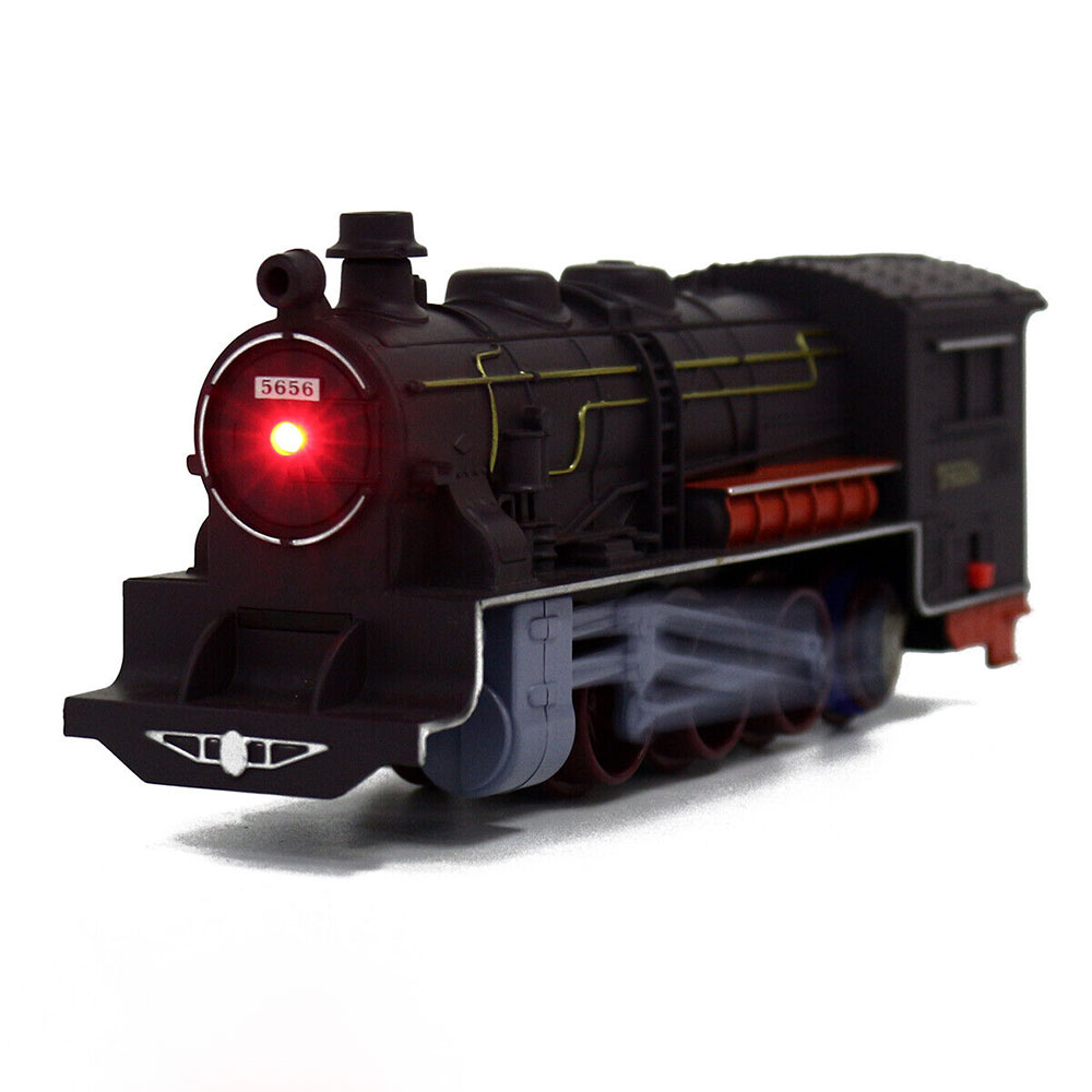 Electric Large Classic Train Set RAIL Vehicle Kids Toy Track-Battery Operated