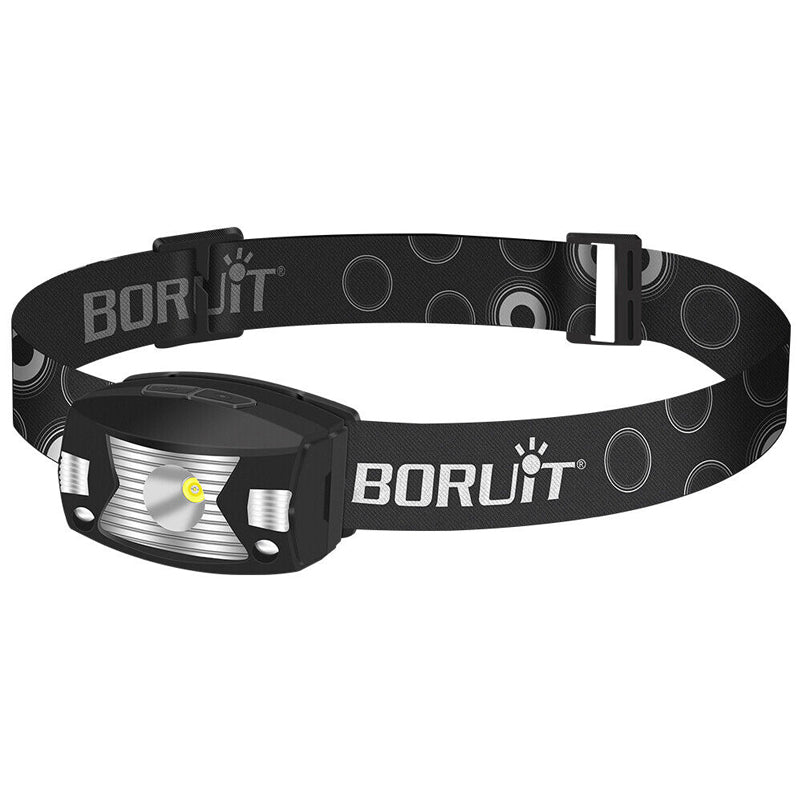 Powerful LED Headlamp Body Motion Sensor Headlight USB Charging