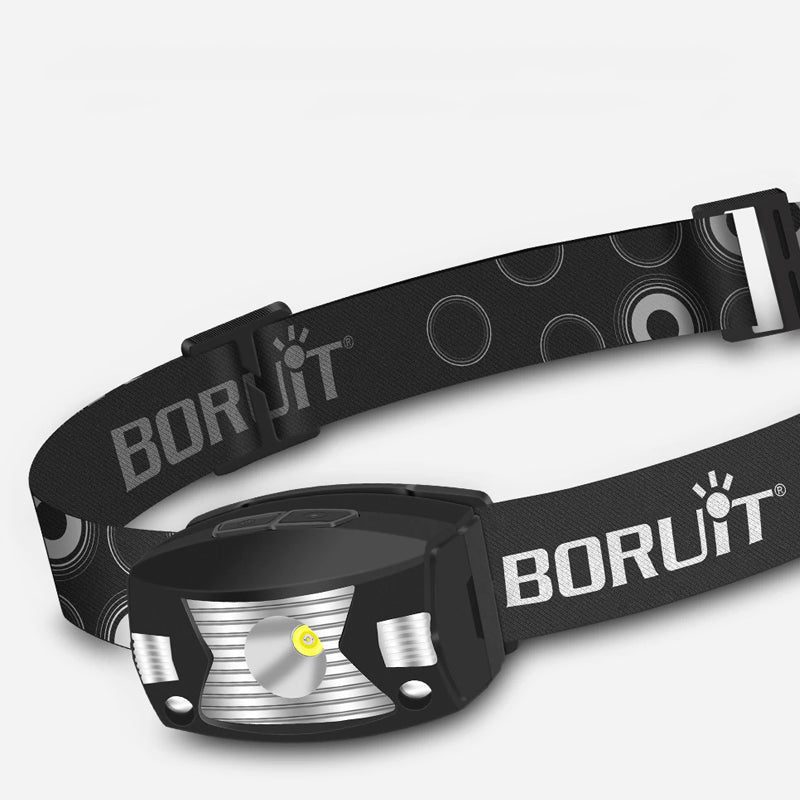 Powerful LED Headlamp Body Motion Sensor Headlight USB Charging