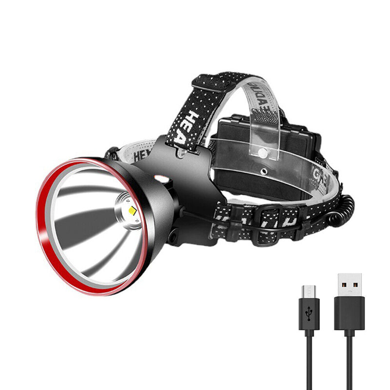 Bright LED Head Lamp and Emergency Power Bank- USB Charging