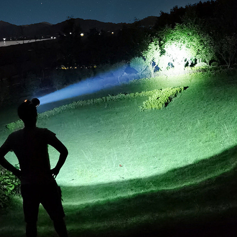 Bright LED Head Lamp and Emergency Power Bank- USB Charging