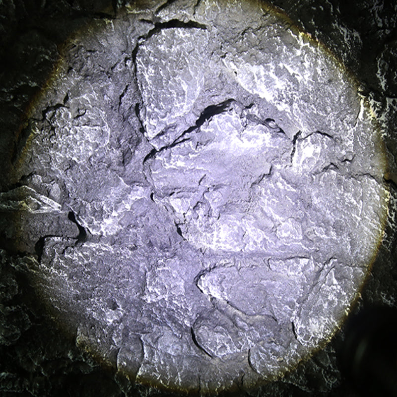 30W 14LED Tactical Flashlight White Laser Torch Lamp USB Charging