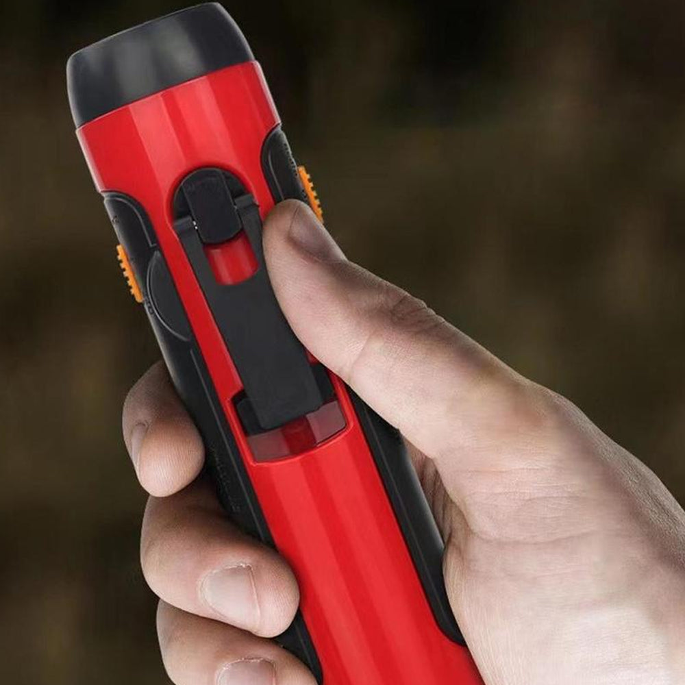 Hand Crank Solar FM Radio Flashlight and Emergency Charger