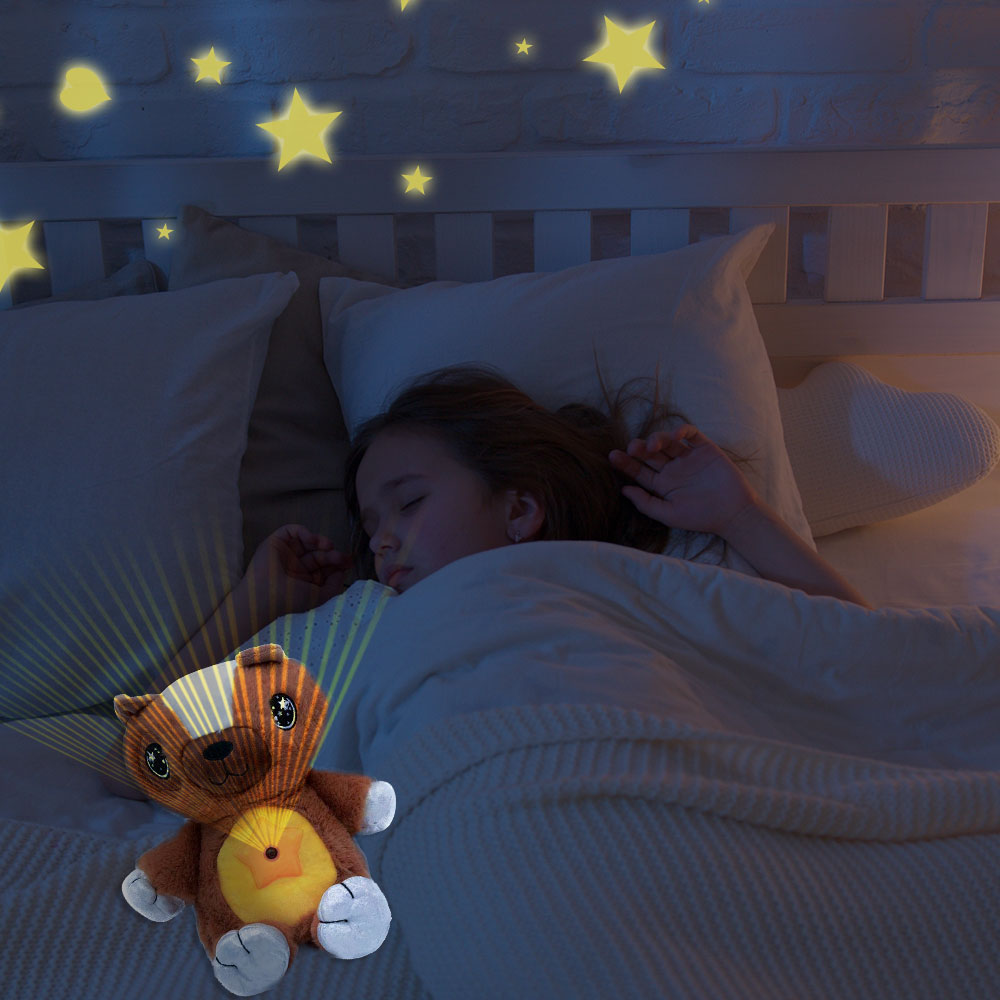 Star Belly Dream Lites Plush Toy Stuffed Animal Projector Night Light-Battery Operated