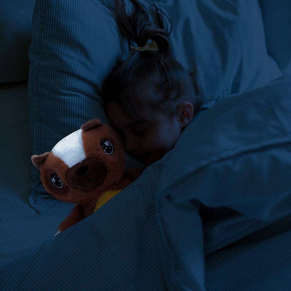 Star Belly Dream Lites Plush Toy Stuffed Animal Projector Night Light-Battery Operated