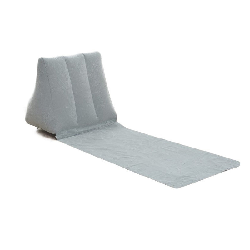 Waterproof Outdoor Inflatable Beach Pillow Triangle Cushion with Beach Mat