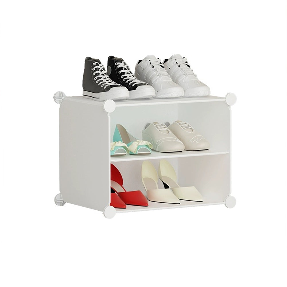 1/2 Door Large Capacity Shoe Display Organization Cabinet