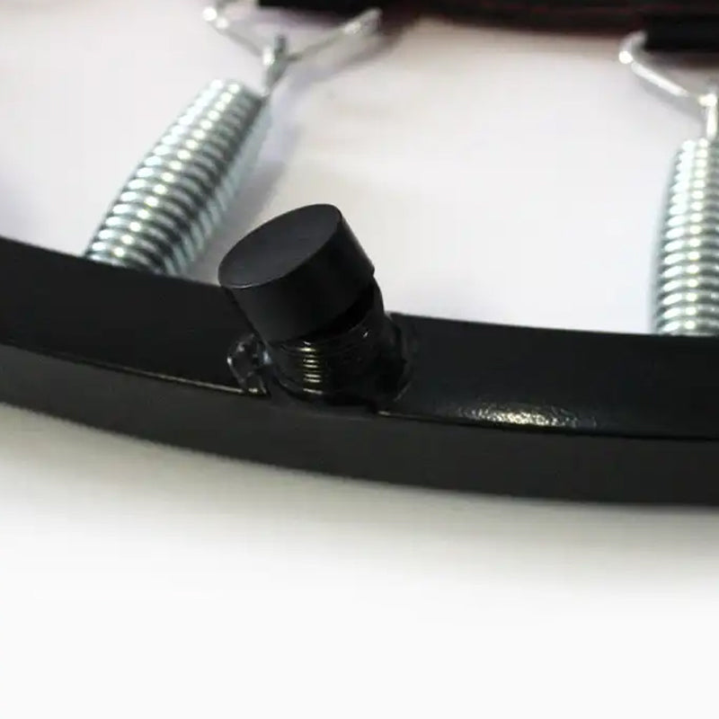 40 Degree Foldable Mini Trampoline Safe for Gym and Cardio Fitness Exercise-Black