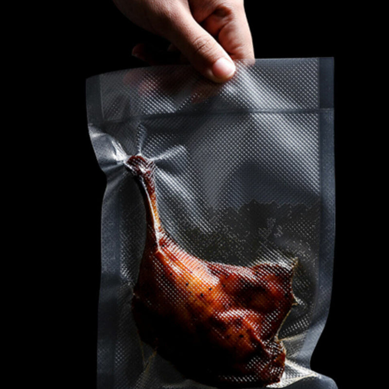 100 Pcs Commercial Grade Airtight Vacuum Food Sealer Bag