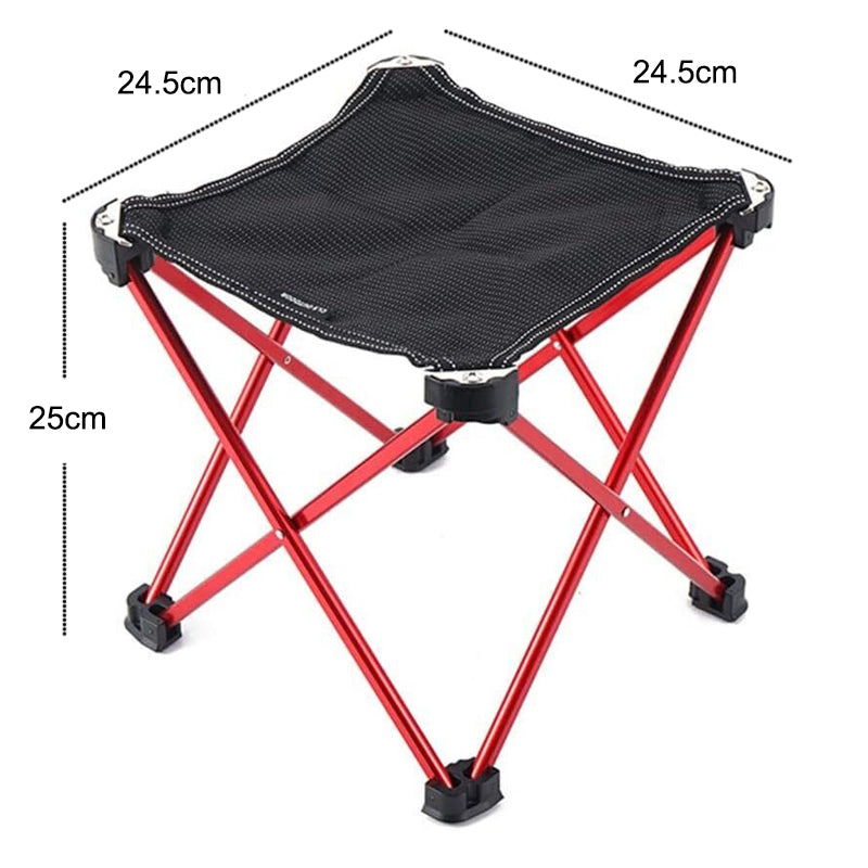 Mini Portable and Foldable Outdoor Stool Chair For Camping, Fishing and Picnic